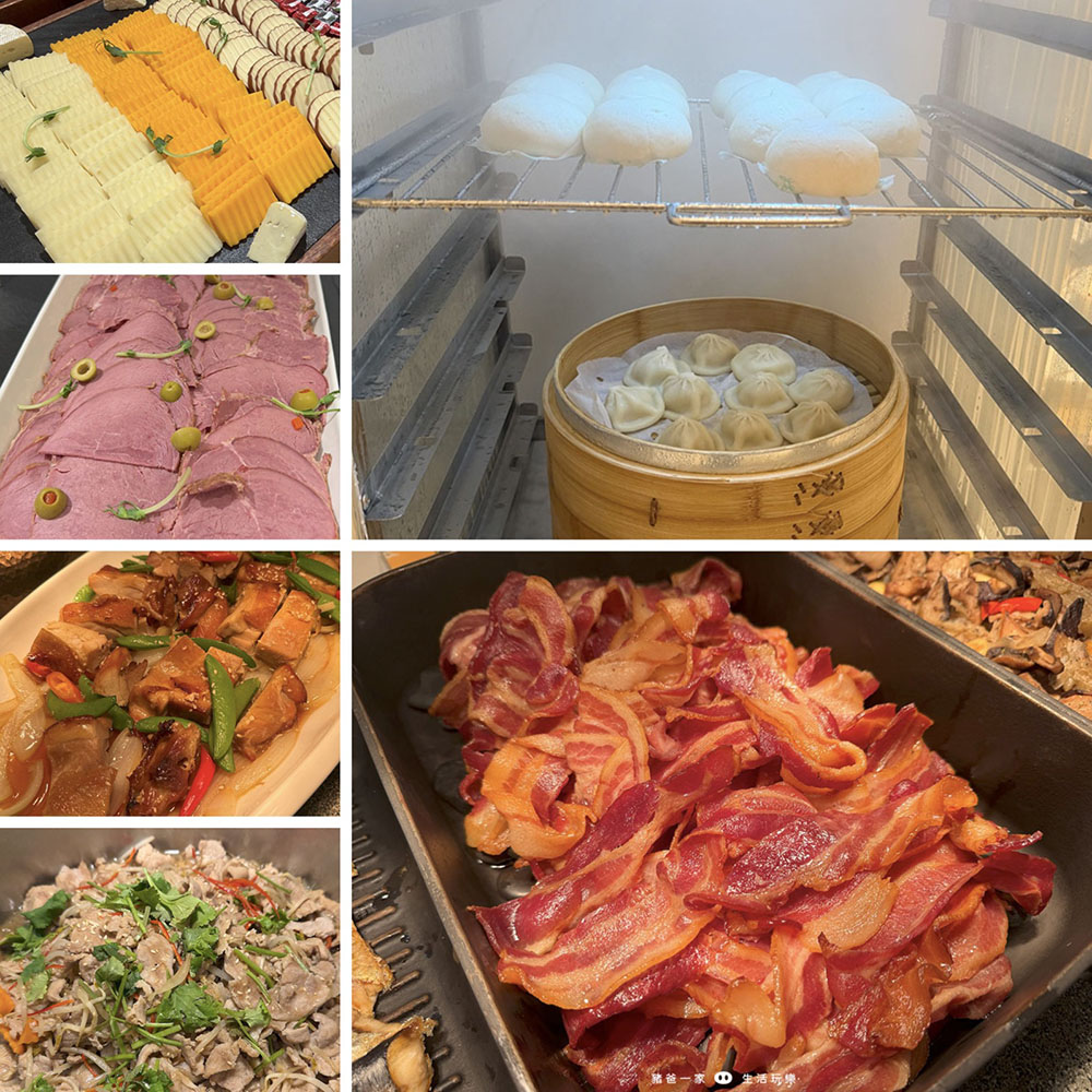 嘉義福容VOCO酒店》一泊二食,早晚餐都好好吃~還有室內溫水游泳池和遊戲室 VOCO早餐1