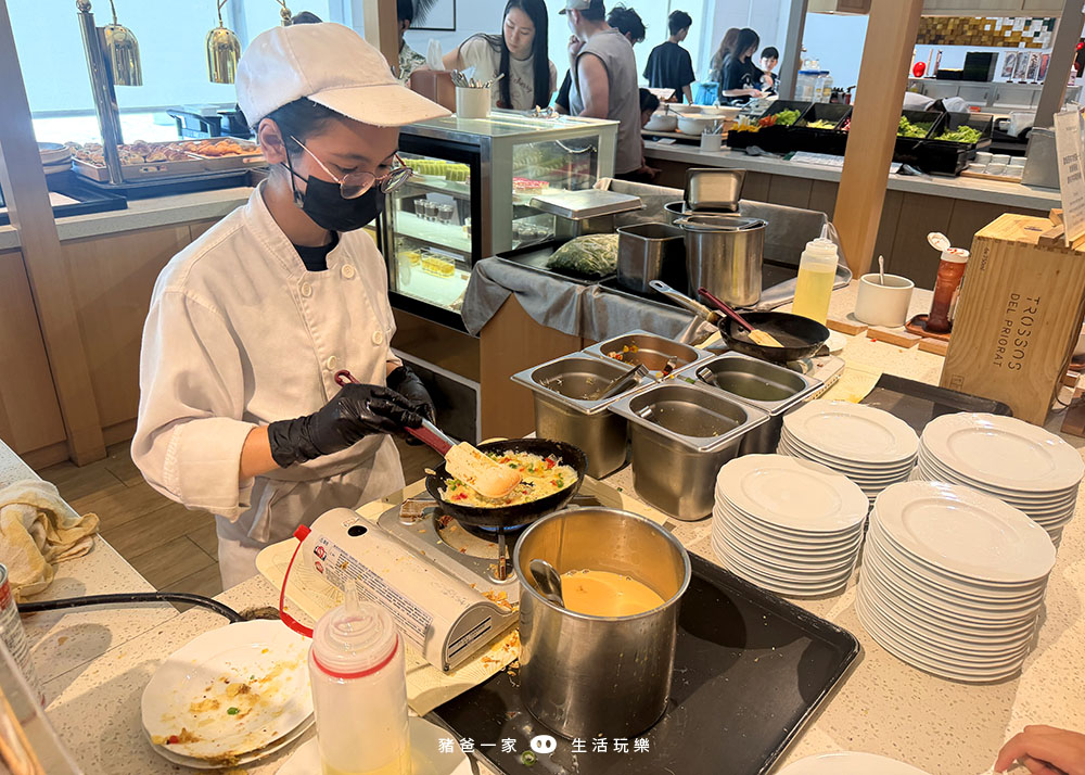宜蘭凱渡廣場酒店|全台唯一海水泳池、漂漂河,還有400坪遊戲室、溫泉,一站式渡假最開心 宜蘭凱渡廣場酒店 早餐57