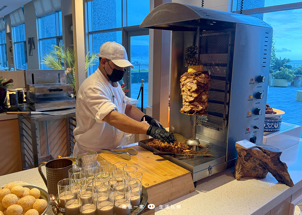 宜蘭凱渡廣場酒店|全台唯一海水泳池、漂漂河,還有400坪遊戲室、溫泉,一站式渡假最開心 宜蘭凱渡廣場酒店 晚餐buffet64