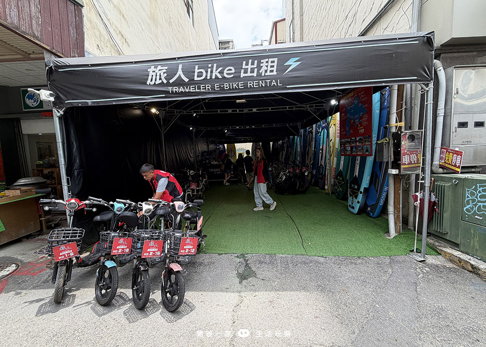 日月潭騎腳踏車1