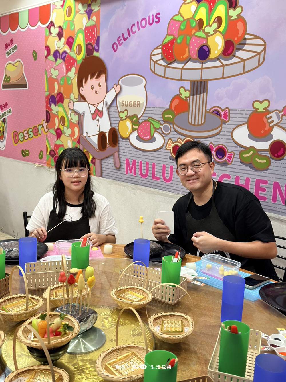 泰國皇室甜點-露楚DIY,大小朋友都能玩,成品精緻又好吃 泰國露楚DIY15