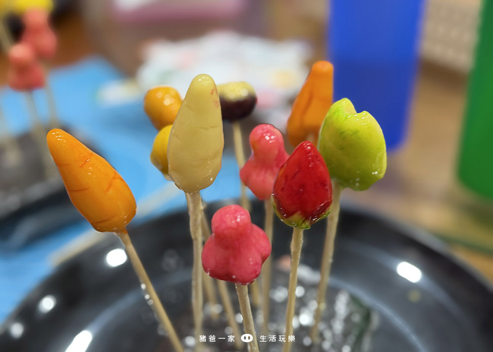 泰國皇室甜點-露楚DIY,大小朋友都能玩,成品精緻又好吃 泰國露楚DIY5