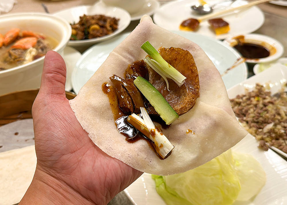 江南春(江浙菜)烤鴨六吃